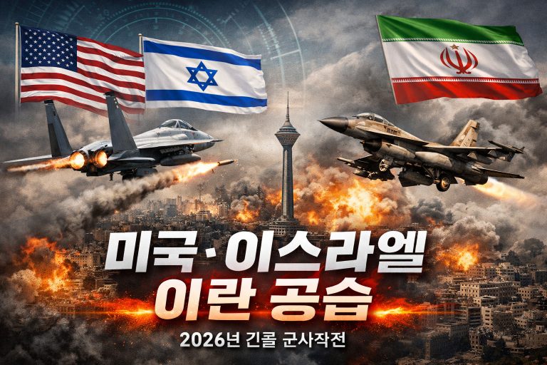 미국·이스라엘, 이란에 공동 군사 공격 단행… 중동 긴장 최고조