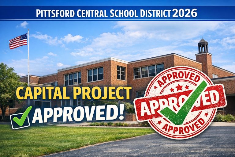 Pittsford 교육구, 2026 자본 예산 주민투표로 승인…세금 인상 없이 시설 대규모 개선 추진
